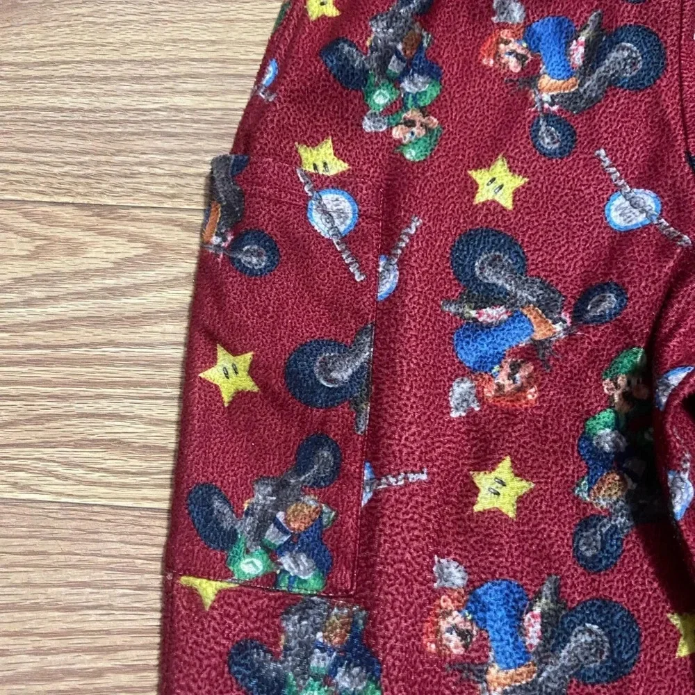 Mario Kart Wii Pajama Pants Youth XL